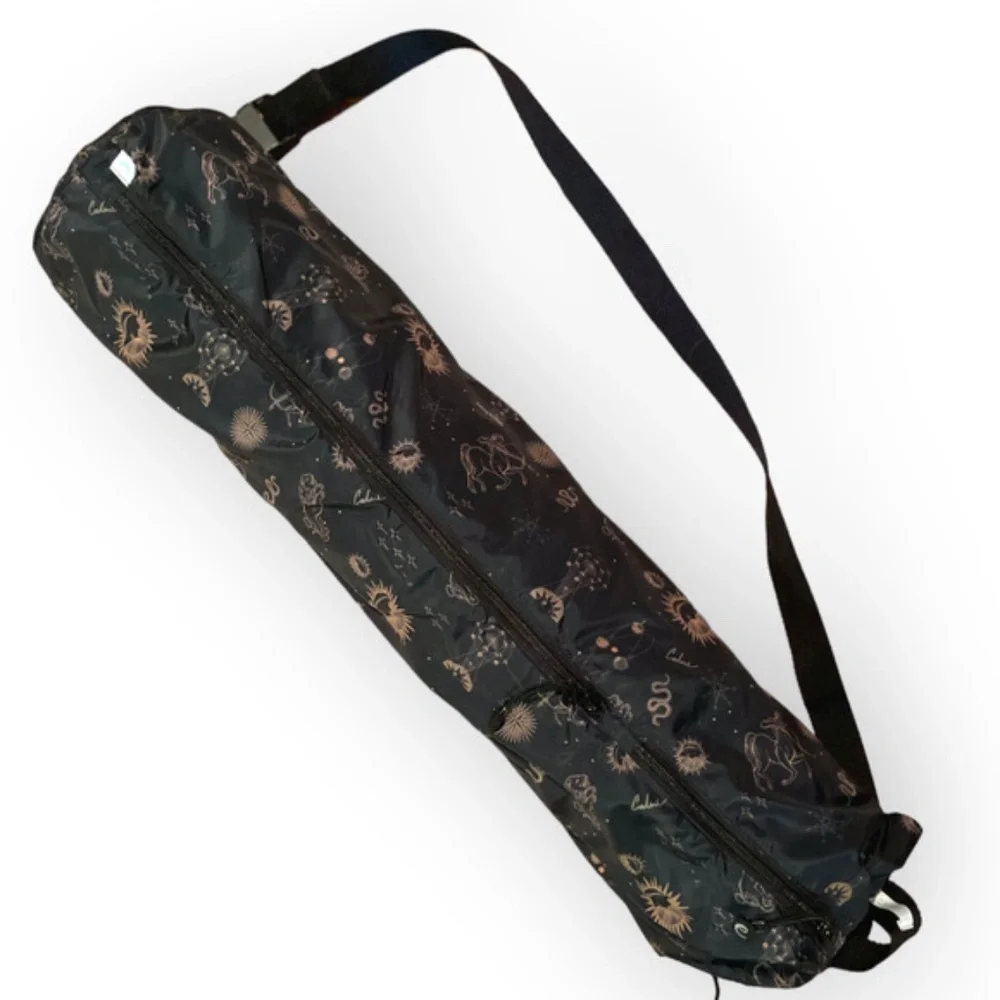 Johnny Was Calme NWT Zodiac Yoga Mat and Zippered Bag with Adjustable Strap
